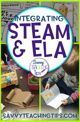 This is a very straightforward approach to STEAM and ELA in the classroom.  I love how Science, Technology Engineering, Math, Arts, Reading, Writing and Speaking can all be combined in one package.