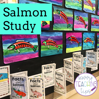 A great free indigenous art idea, and a fantastic research activity about salmon too.