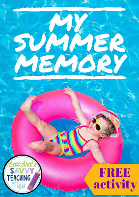 This back to school idea is so quick and easy to prep and best of all it’s FREE! What a great idea for the first day of school.