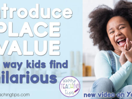 Teach Place Value in Elementary with a Fun Game.