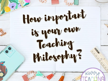 5 Quick Questions to Help Develop a Teaching Philosophy