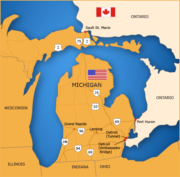 Michigan To Canada Map What Can Michigan Estate Planning Learn From Canada?