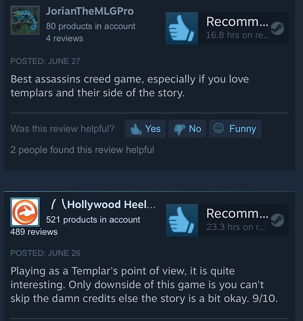 Assassins creed rogue reviews