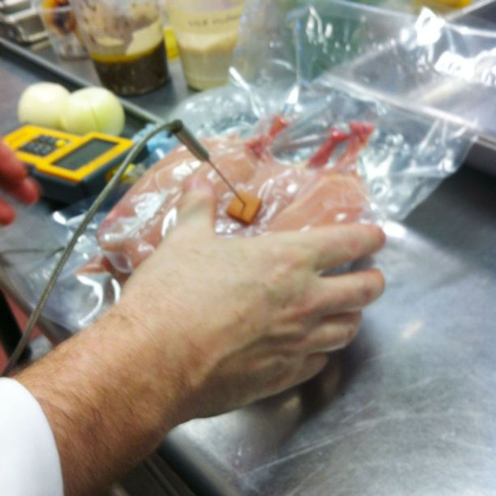 Fairmont Hotel Macdonald - Sous Vide Prep