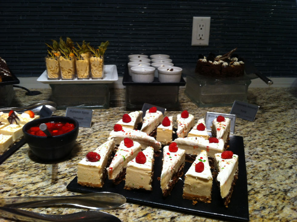 Mayfield Dinner Theatre Dessert Station