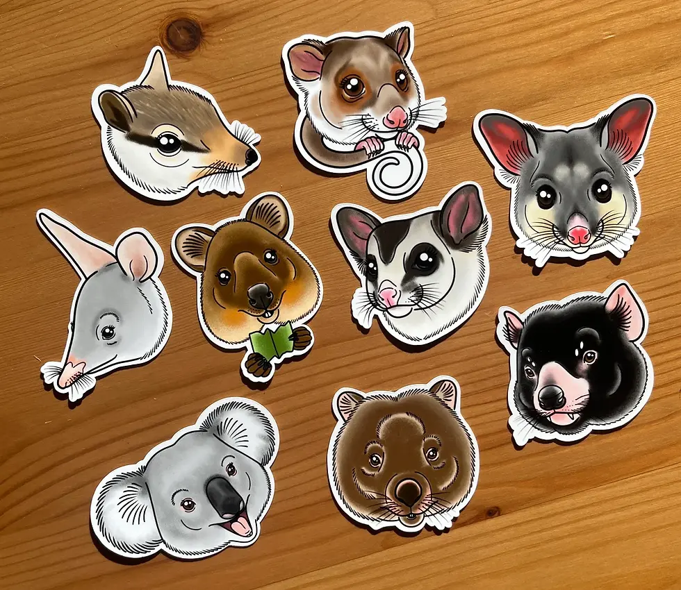Thumbnail: Australiana Sticker Set 1