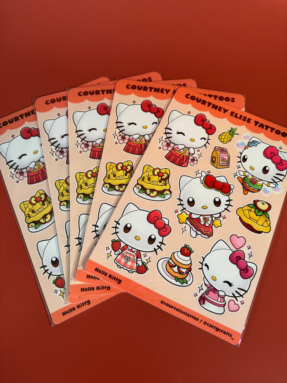 Thumbnail: Hello Kitty Island Sticker Sheets