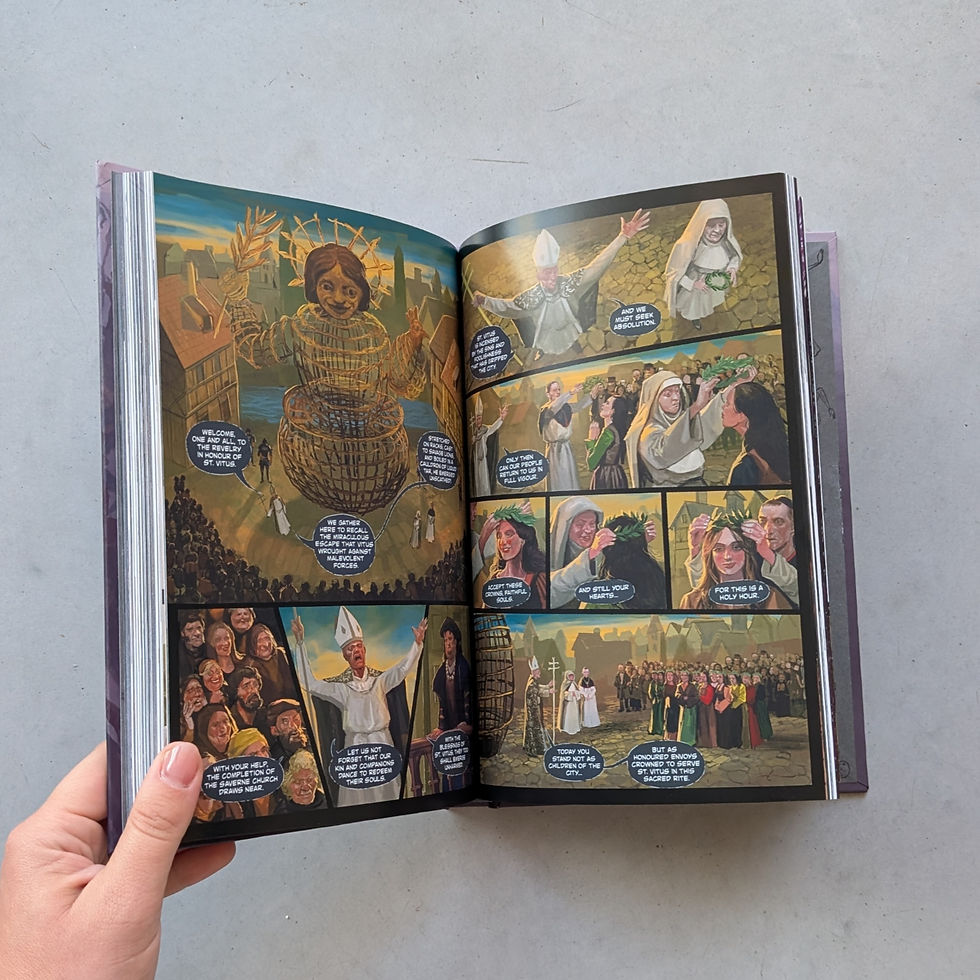Thumbnail: DANCE OF DEATH Graphic Novel