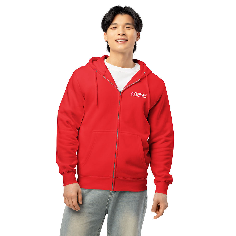 Thumbnail: Premium Welcome Team full zip hoodie