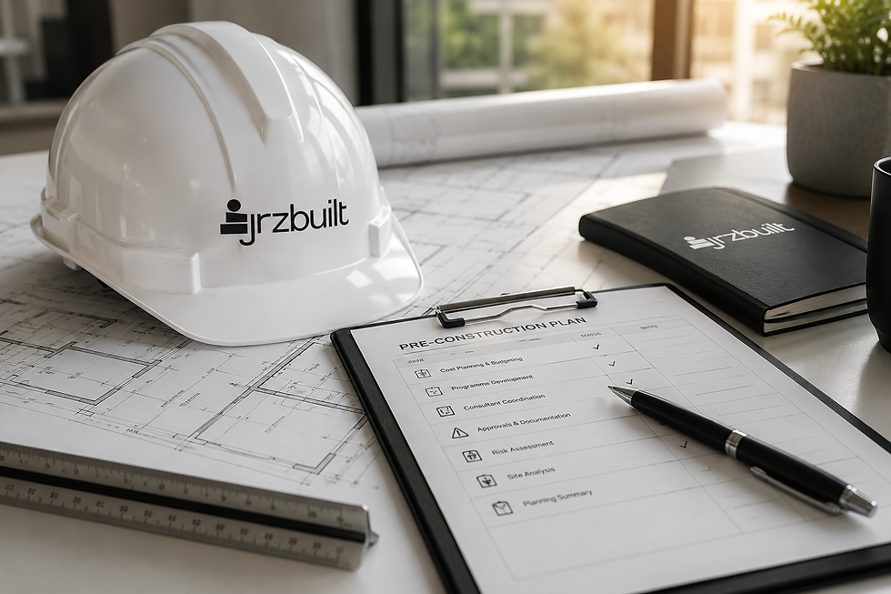 JRZ Built project delivery and construction team