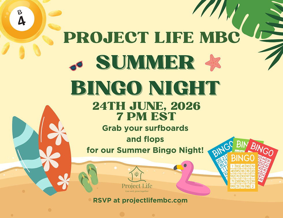 Summer Bingo