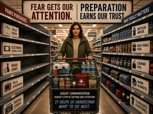 Fear gets our attention. Preparation earns our trust.