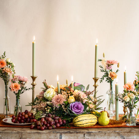 Thanksgiving Tablescape from Providence Florist