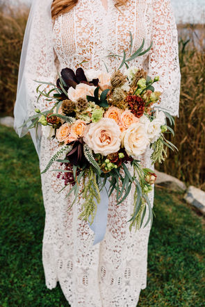 wildflower bridal bouquet