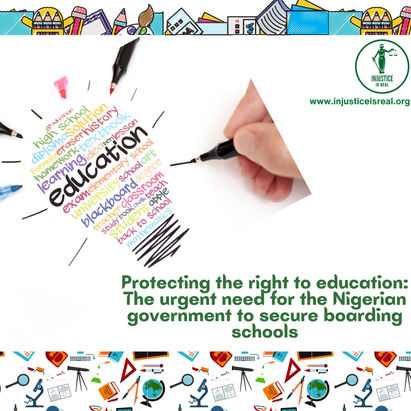 The Importance of Speaking Out Against Injustice and Abuse in Nigerian Boarding Schools