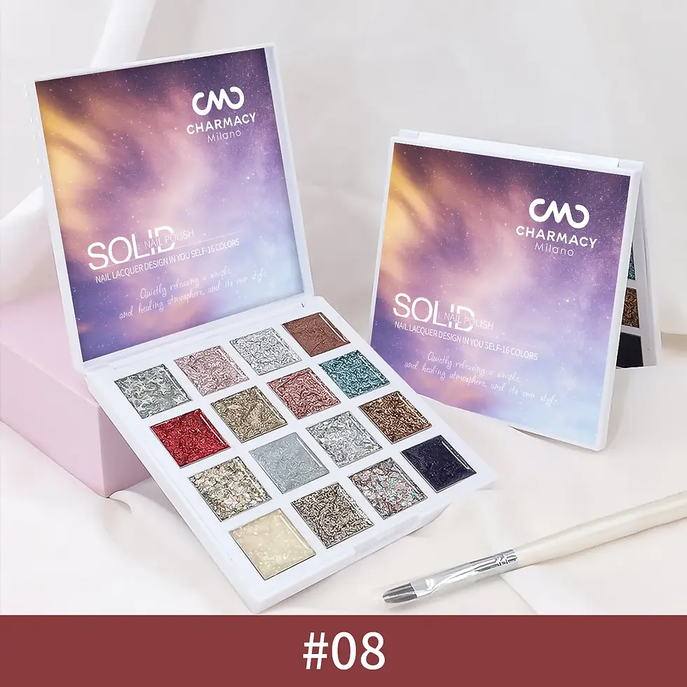 Thumbnail: CMC 16 COLOR SOLID NAIL GEL PALETTE