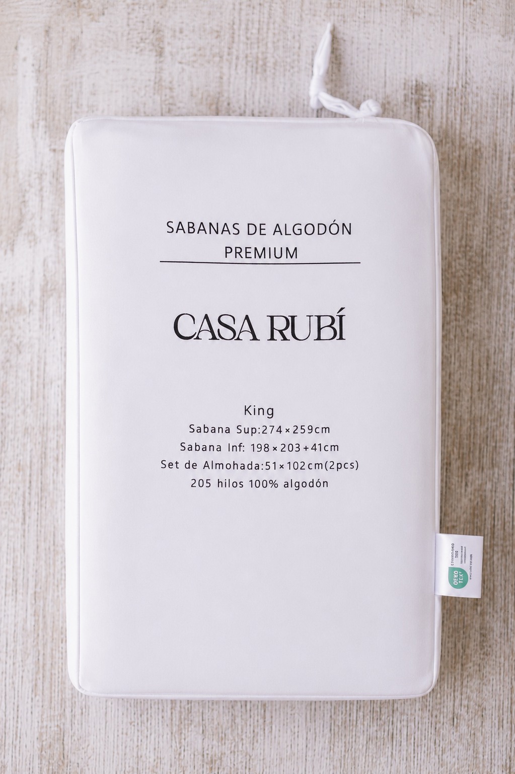 Set sábanas de algodón premium ruby