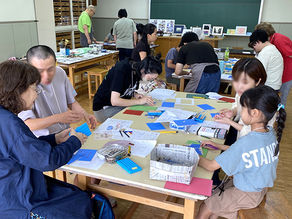開催レポート「あおもり版画!夏休みワークショップ」※東奥日報文化財団こどもの文化助成事業