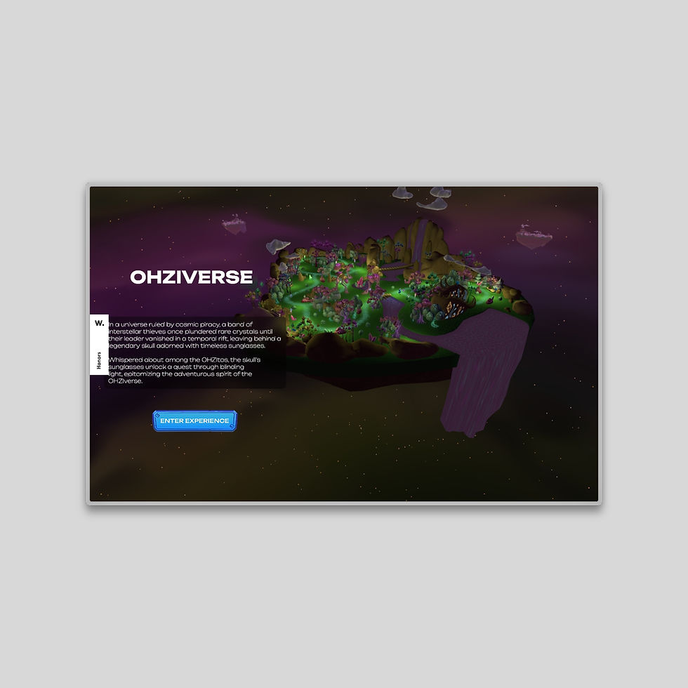 Website Award, Web Design Award: OHZIVERSE