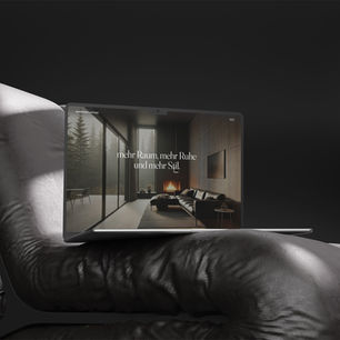 Minimalistische Websites für Architektur