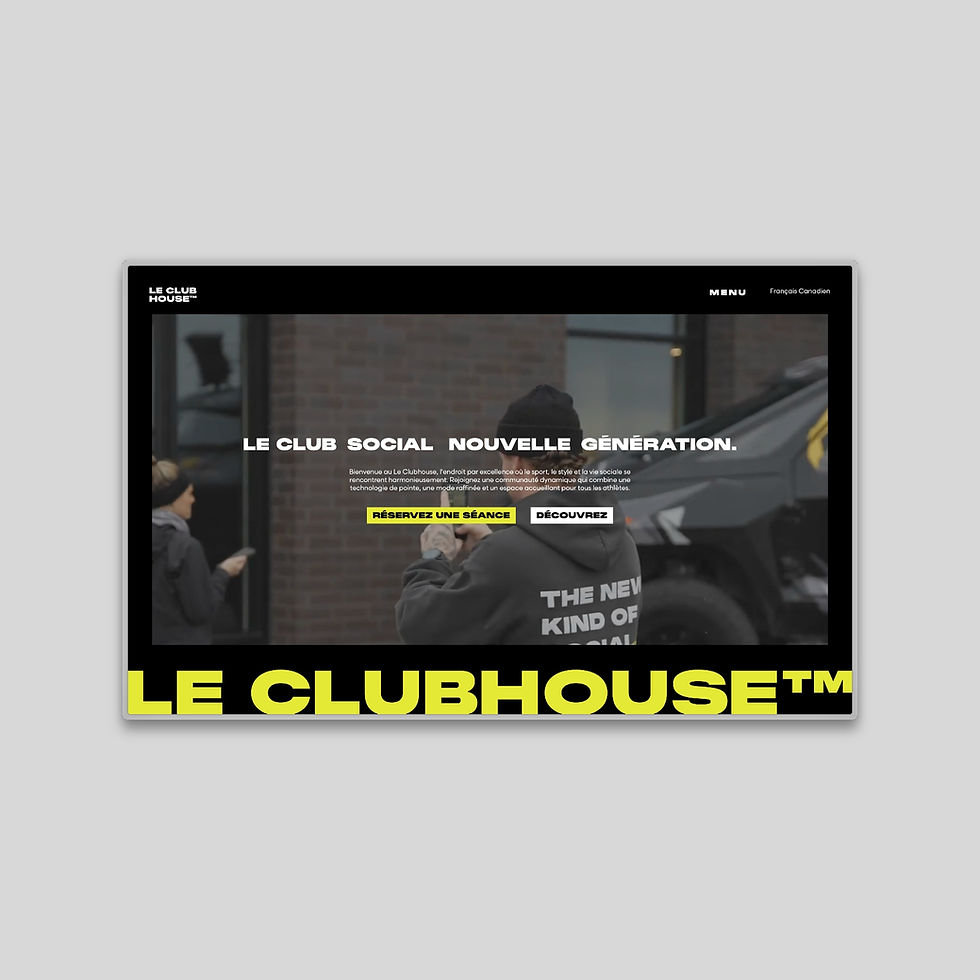 The New Kind of Social Club. Le Clubhouse is not just your stuffy old country club — we push you to crush your goals, and own your game.