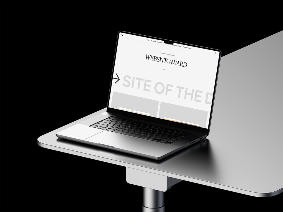 Professionelles Webdesign für VICE Awards, Desktop Version