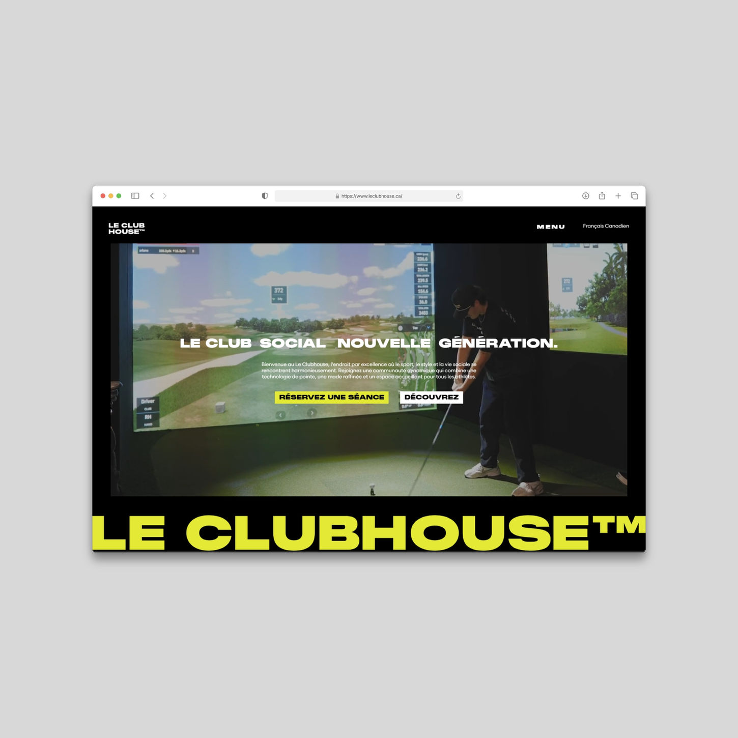 The New Kind of Social Club. Le Clubhouse is not just your stuffy old country club — we push you to crush your goals, and own your game.