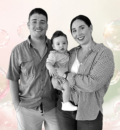 Family picture of owner & family