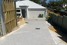 Driveway paving