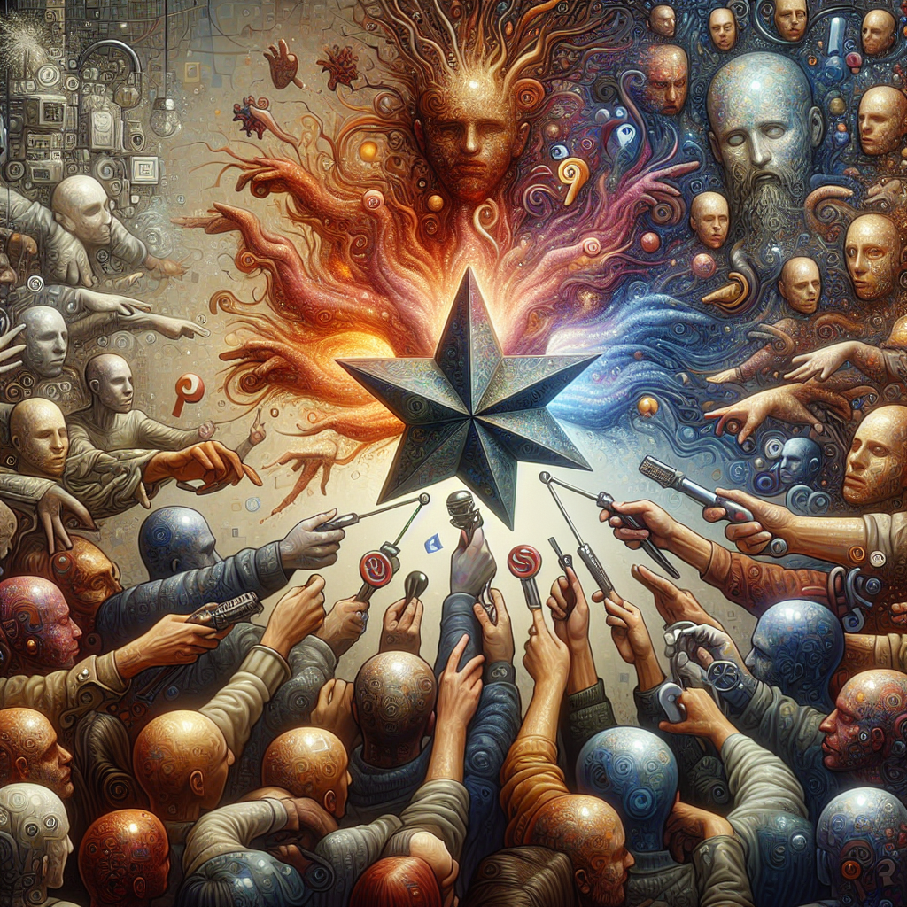 Person Embracing Authenticity