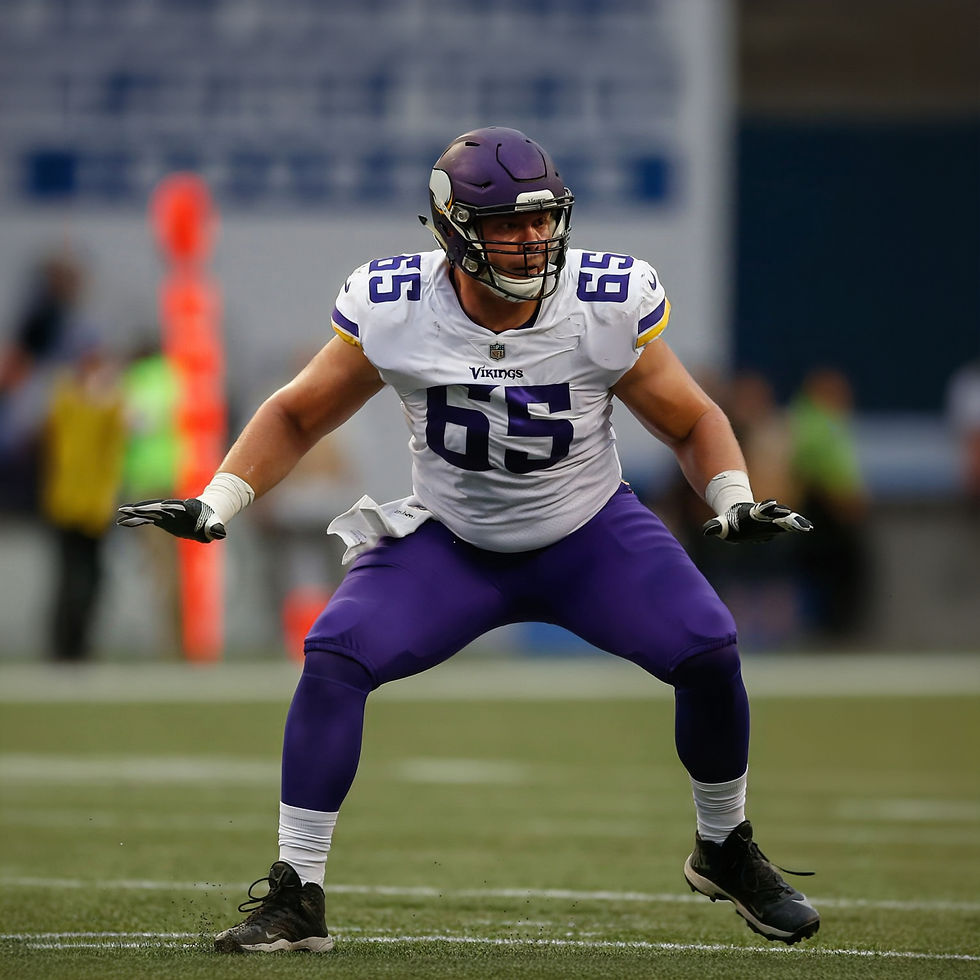 Best Vikings Centers of All Time, National Football League Center Pat Elflein of the Minnesota Vikings