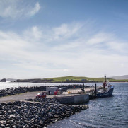 Ferry pier Papa stour
