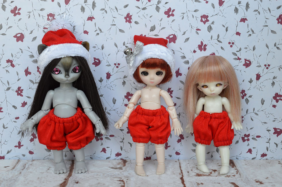 Miniature : Outfit de noël à nœud