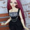 Miniature : Collection gothique : Salopette Kinix vichy noir [Taille A]