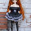 Miniature : Collection Gothique : Outfit Nix noir à pois [Taille B]