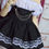 Miniature : Collection gothique : Outfit Aïrithy noir & broderie [Taille A]
