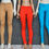 Miniature : Legging caramel satiné