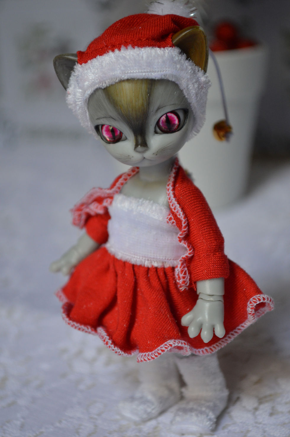 Miniature : Pötite cat de noël