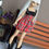 Miniature : Collection gothique : Salopette Kinix tartan & noir [Taille A]