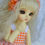 Miniature : Outfit Sissou vichy orange