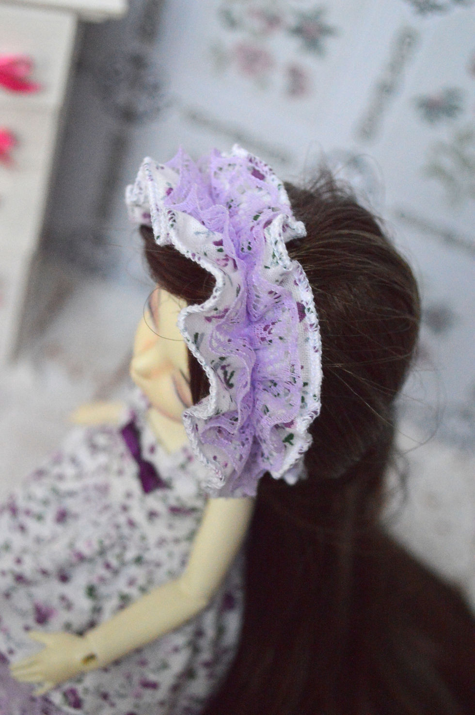 Miniature : Outfit Sissou aux fleurs violette