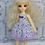 Miniature : Outfit Sissou aux fleurs violette
