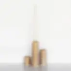 Portavelas de madera