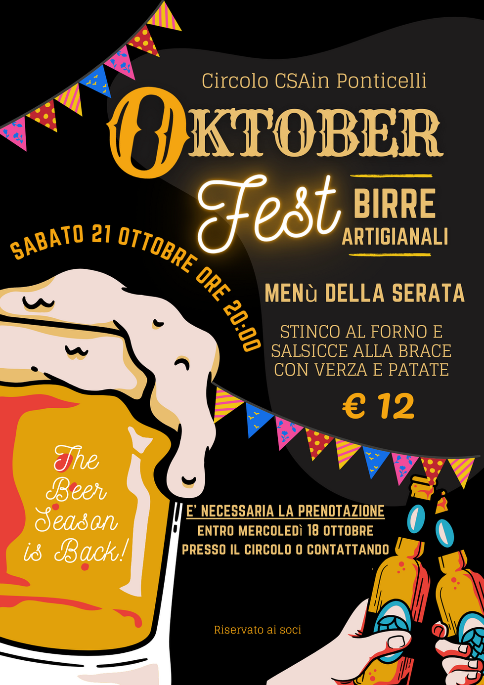 Analisi Strategica: Asset Digitale "Oktoberfest Ponticelli" "In qualità di Digital Specialist, ho curato questo progetto graf