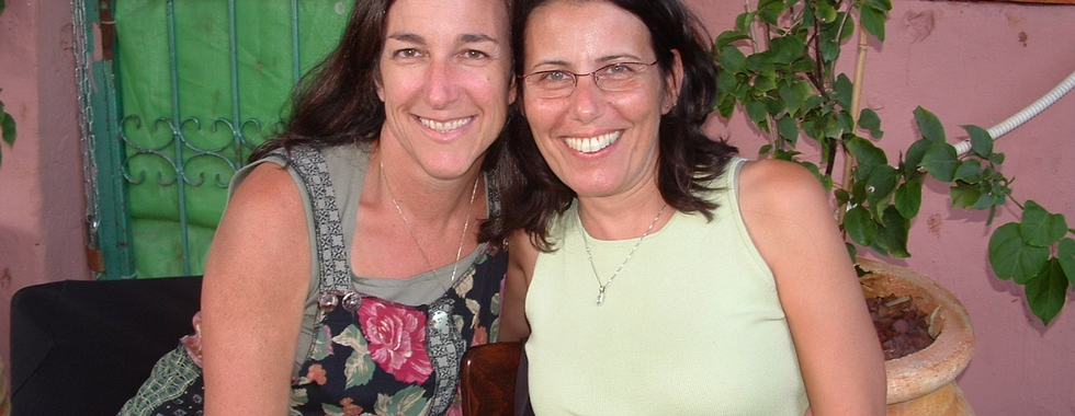 With Maha El-Taji, Palestinian CL facilitator and co-leader of five delegations with Leah