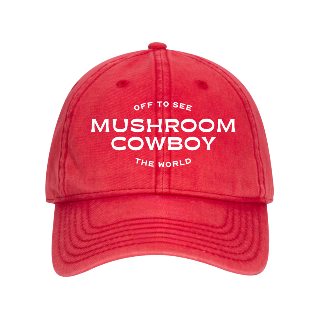 Mushroom Cowboy Dad Hat