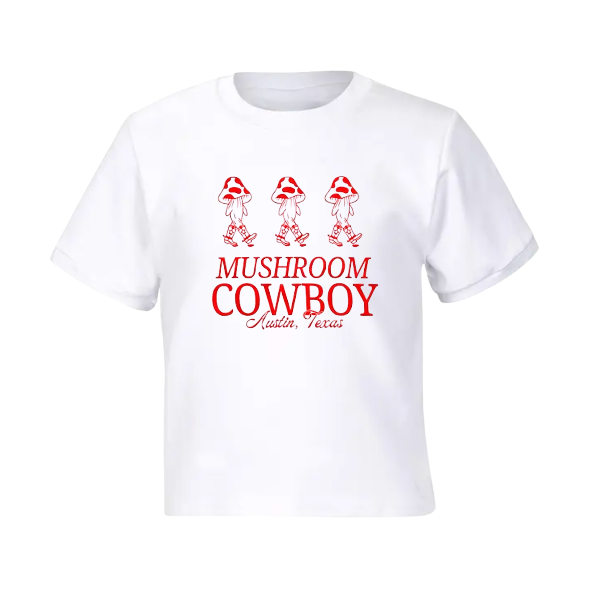 Mushroom Cowboy Baby Tee
