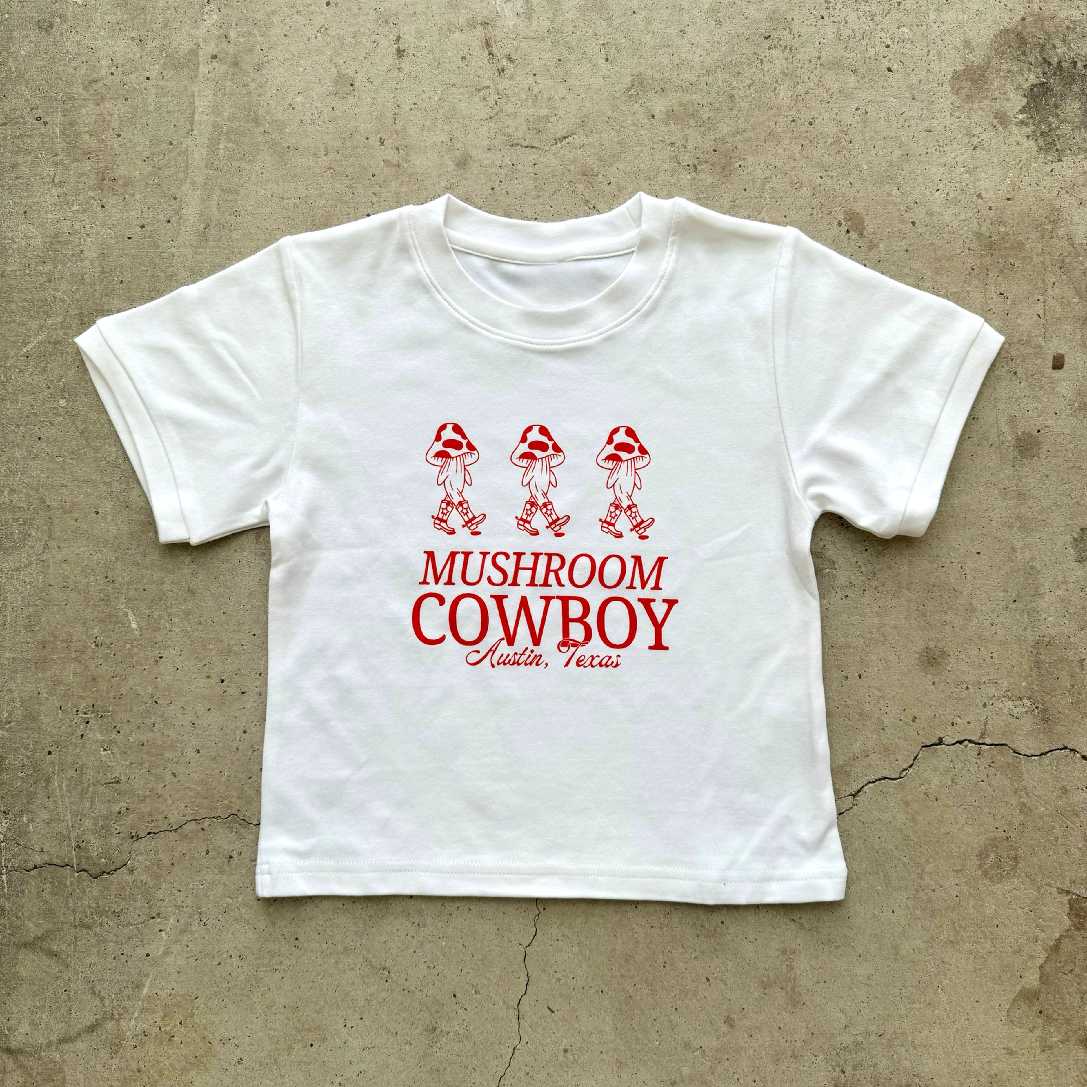 Mushroom Cowboy Baby Tee