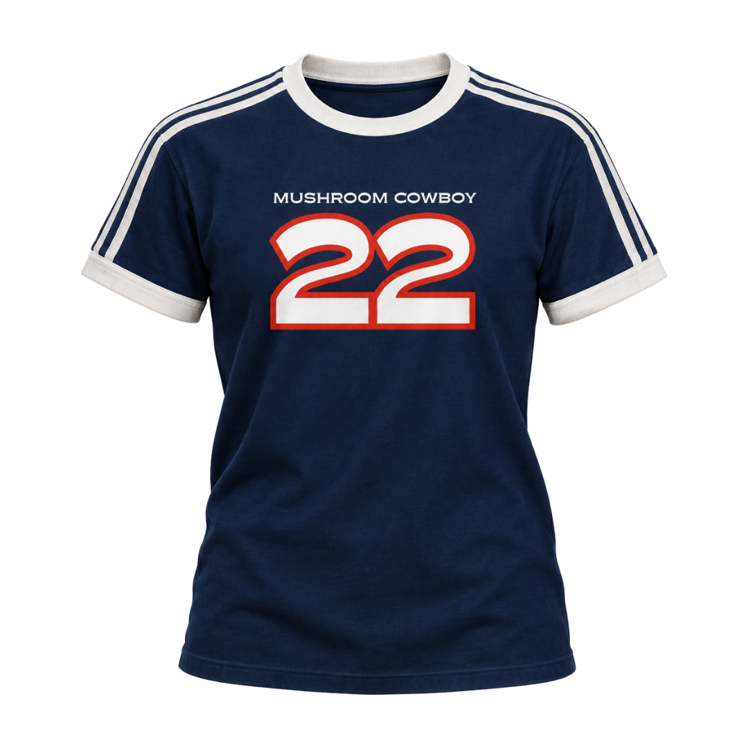 Mushroom Cowboy Ringer Shirt