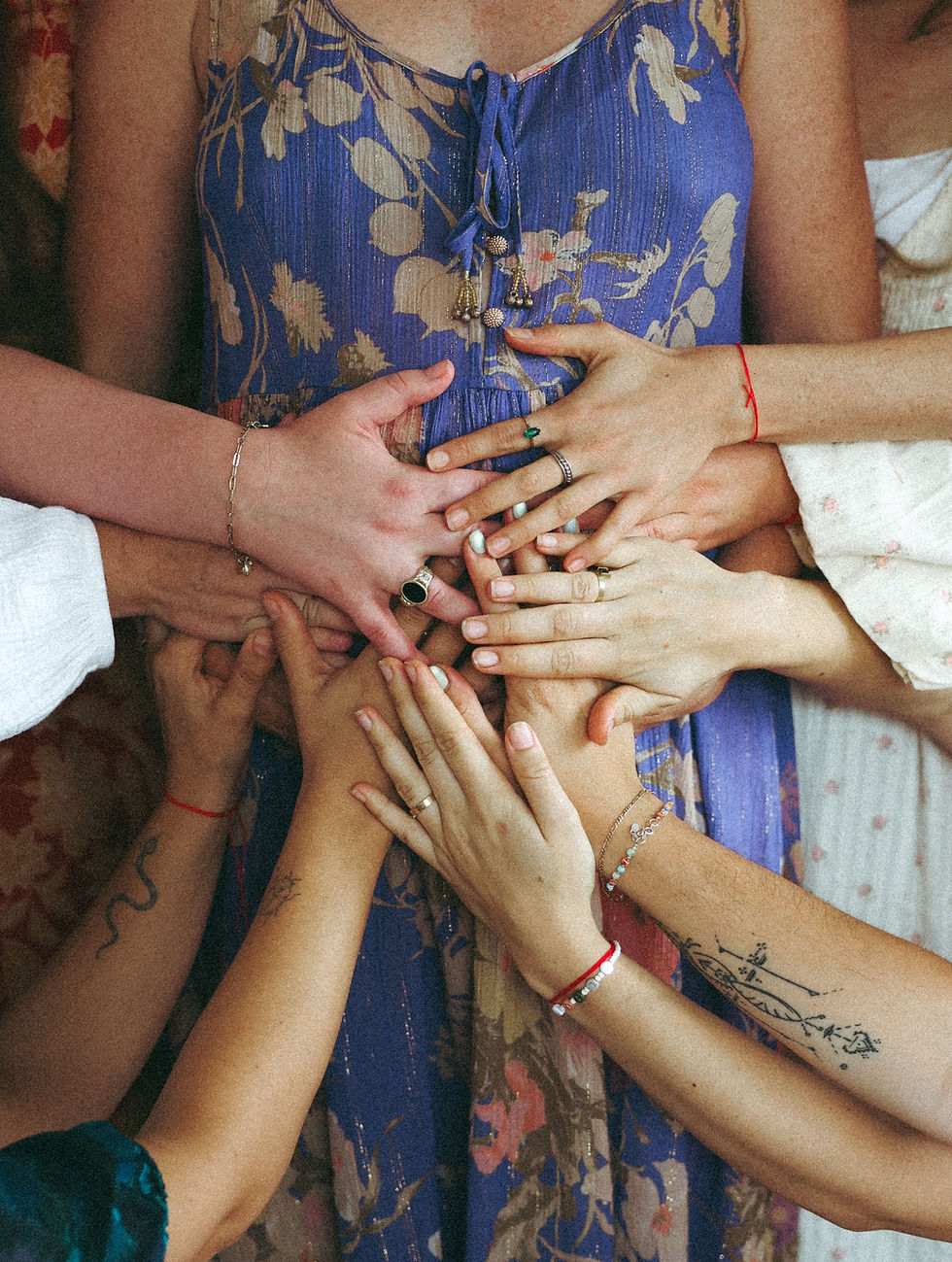 mothers holding baby bump
